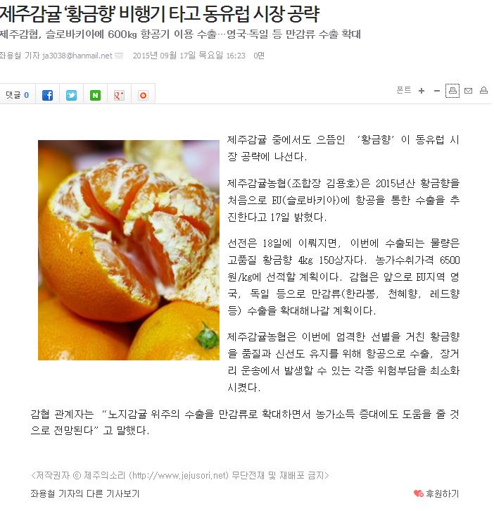 제주감귤 