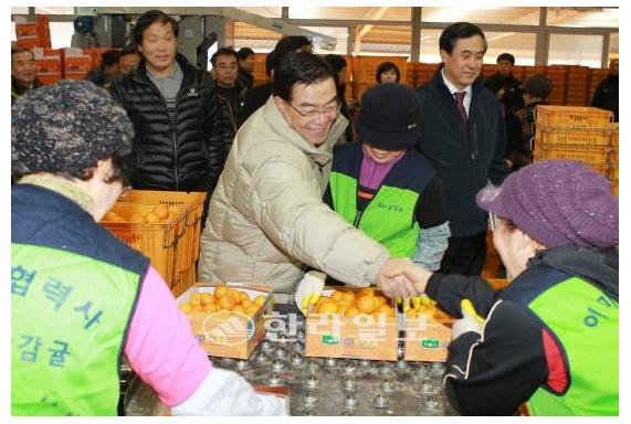한미FTA 감귤현장에서 길을 찾다