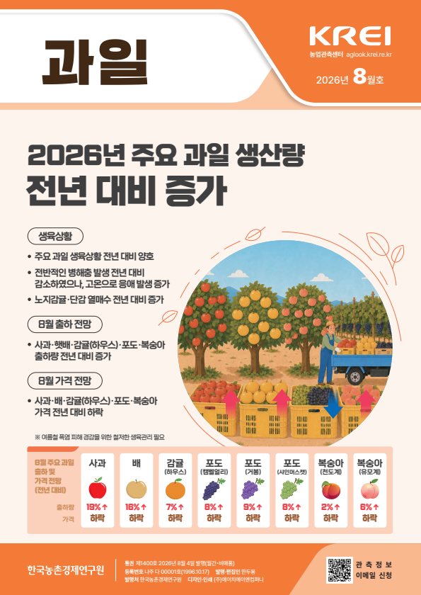 과일(2026년 8월호)